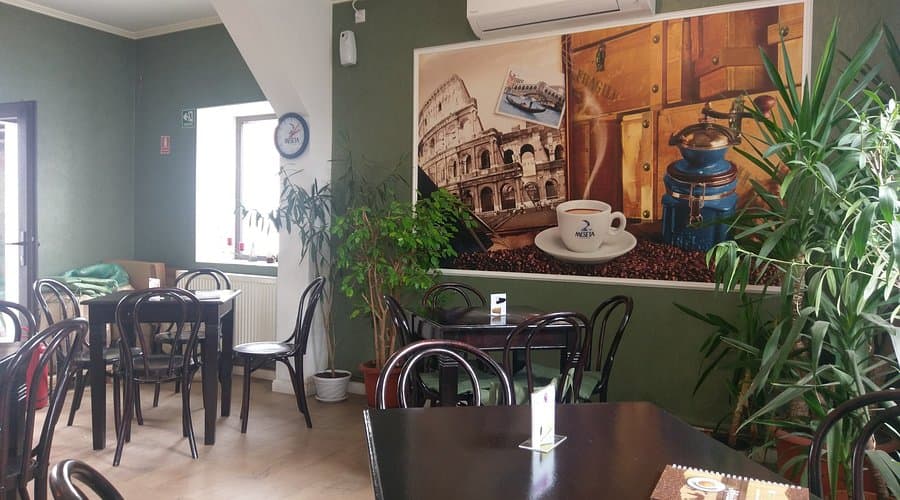 Decor interior cu tablouri și plante